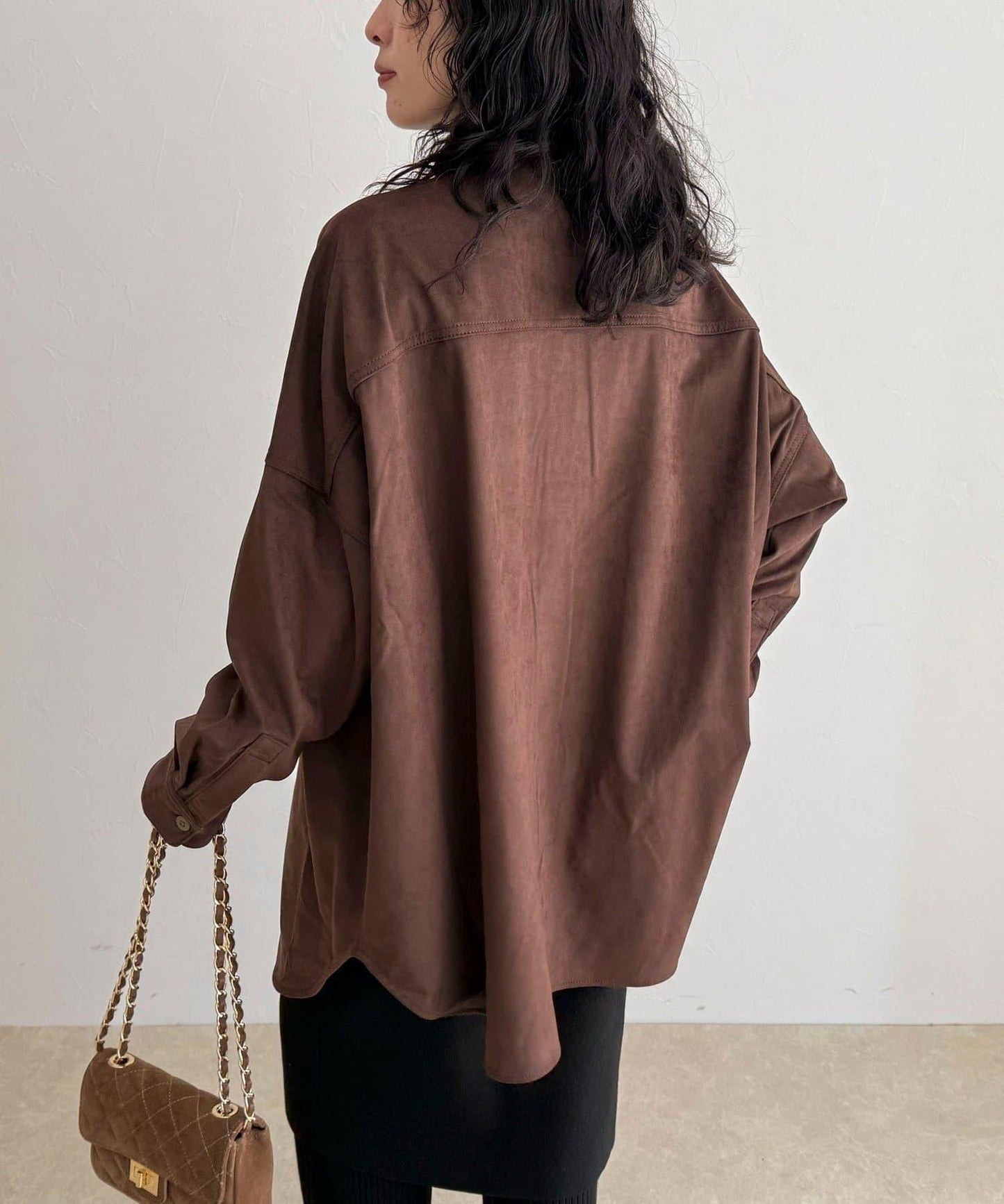 【LANCER CLOTHING CORPORATION】寬鬆麂皮絨襯衫