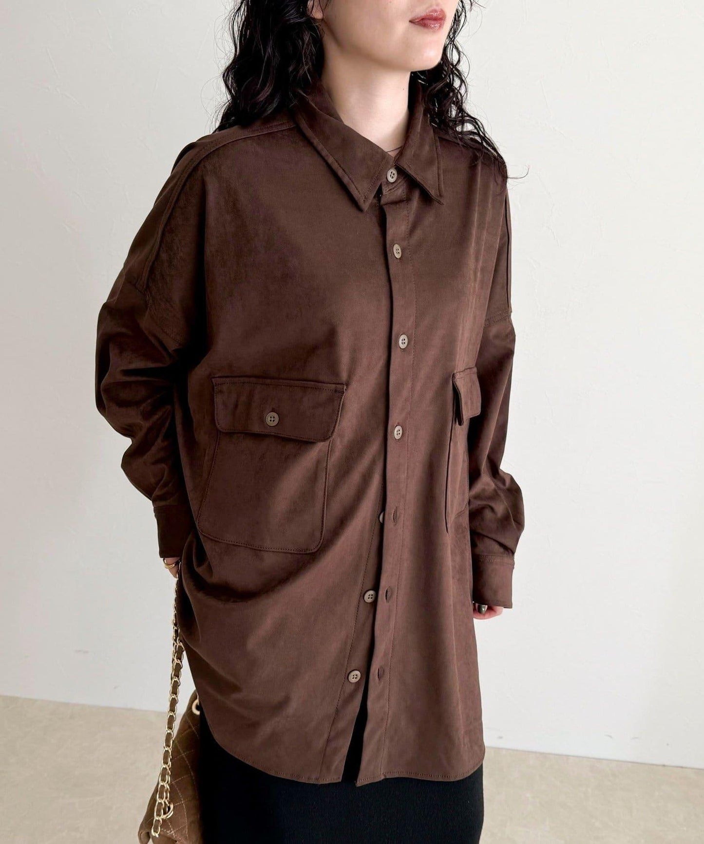 【LANCER CLOTHING CORPORATION】寬鬆麂皮絨襯衫