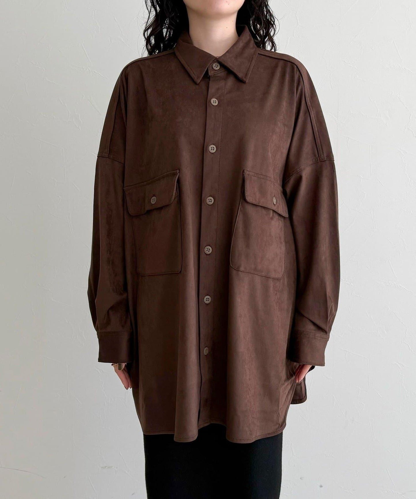 【LANCER CLOTHING CORPORATION】寬鬆麂皮絨襯衫