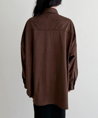 【LANCER CLOTHING CORPORATION】寬鬆麂皮絨襯衫