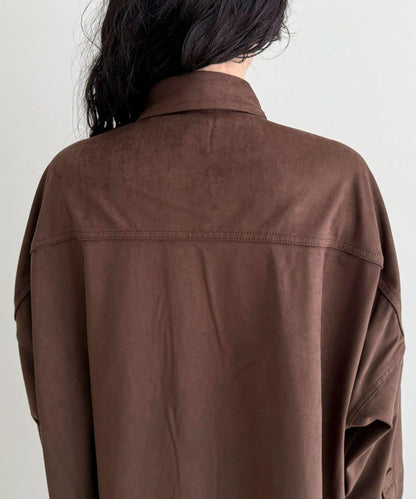 【LANCER CLOTHING CORPORATION】寬鬆麂皮絨襯衫