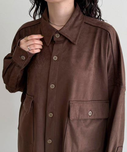 【LANCER CLOTHING CORPORATION】寬鬆麂皮絨襯衫