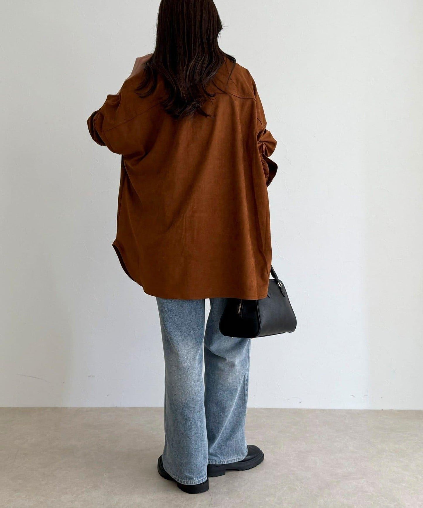 【LANCER CLOTHING CORPORATION】寬鬆麂皮絨襯衫