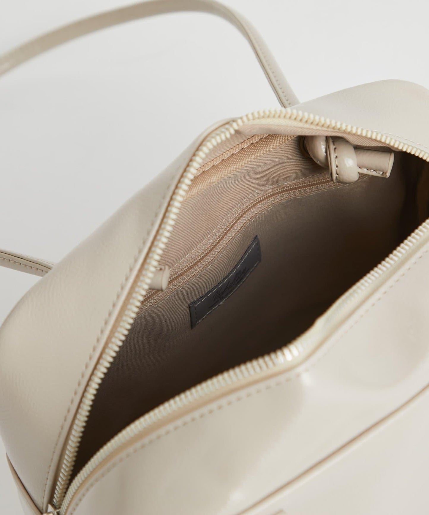 【cache cache】漆皮中號波士頓包