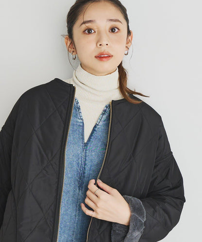 低調時尚亮片高領衫