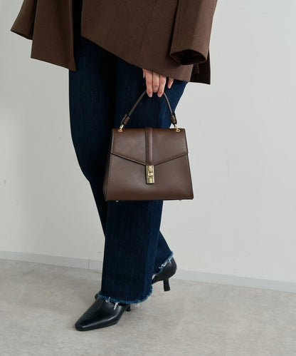 扭扣金屬單手柄波士頓包