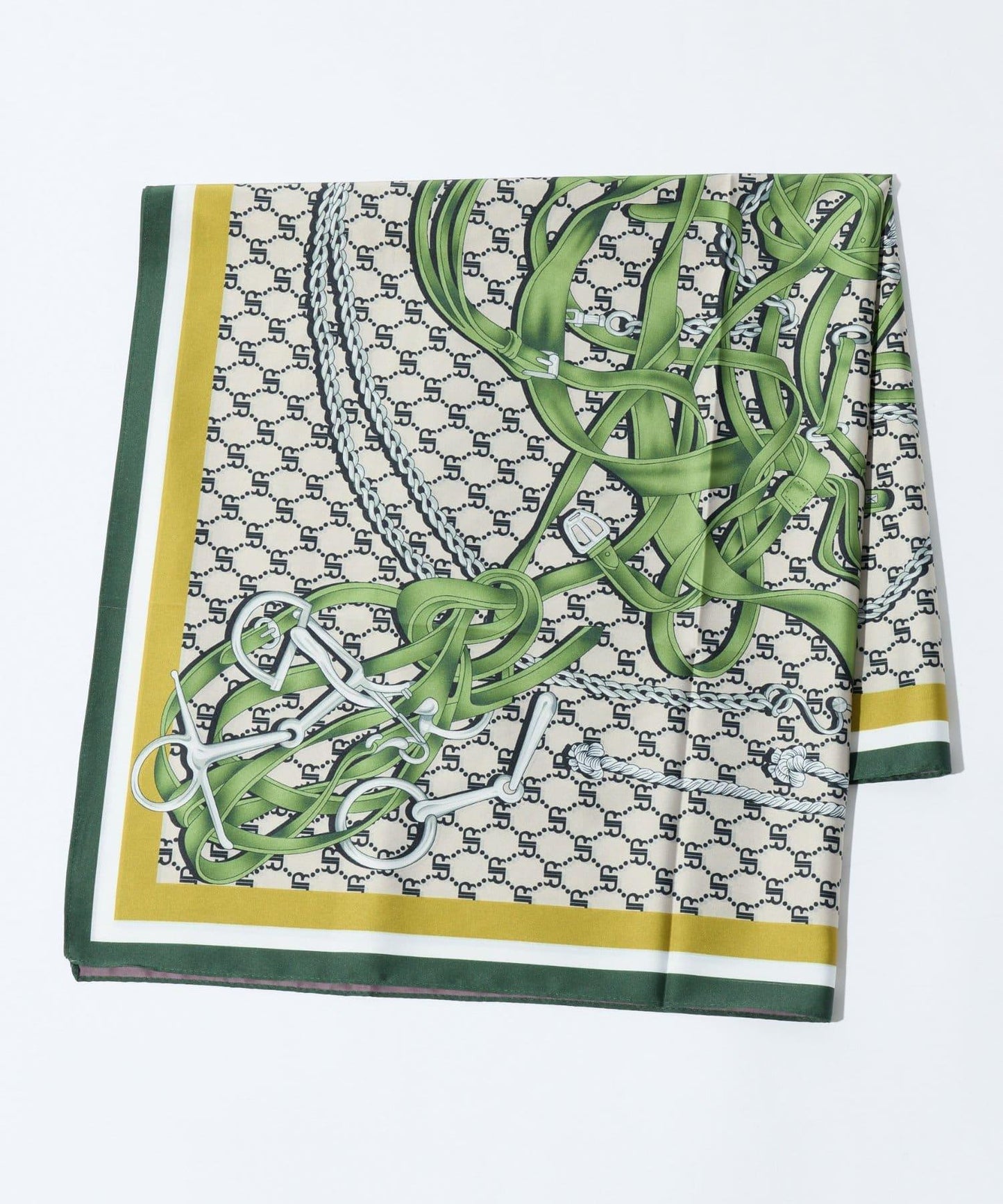 造型點睛之選 腰帶圖案雙面圍巾