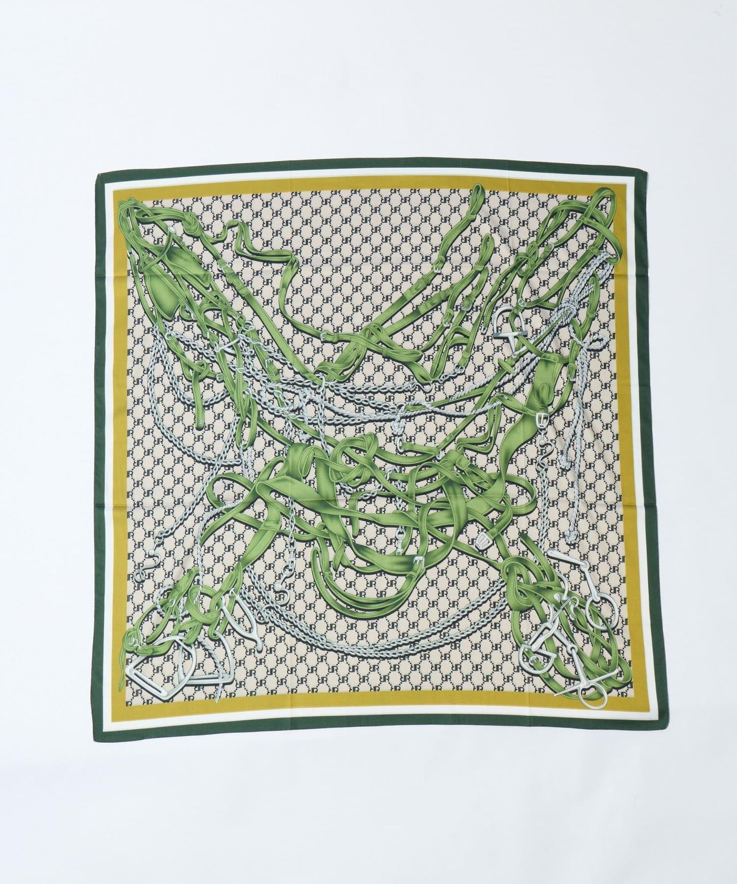 造型點睛之選 腰帶圖案雙面圍巾