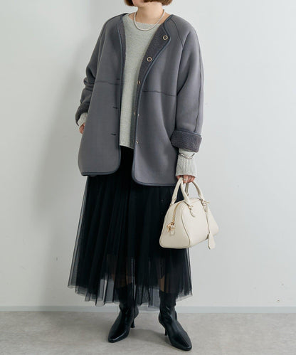 大人女性優雅風格網紗褶皺半身裙