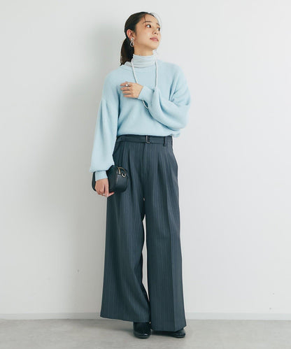 日常百搭◎仿貉子毛針織衫