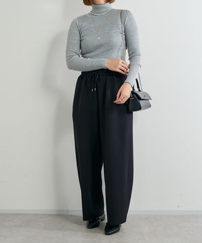 低調時尚亮片高領衫