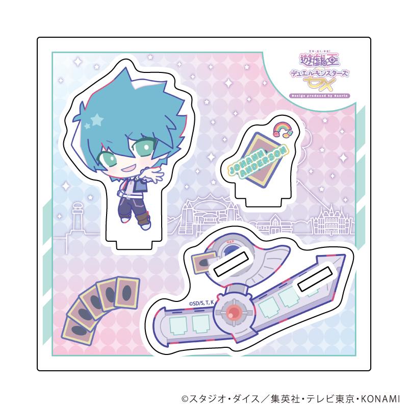 遊戲王決鬥怪獸GX Sanrio設計 亞克力立牌06/約翰·安德森（聯名插畫）