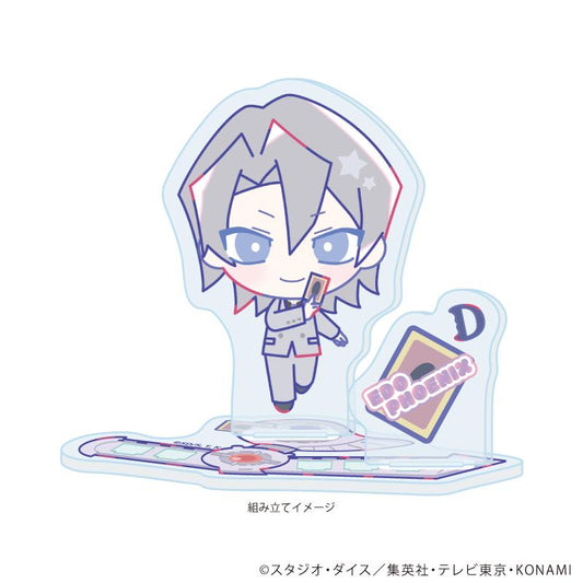 遊戲王決鬥怪獸GX Design produced by Sanrio 亞克力立牌05/艾德·菲尼克斯（聯名插畫）