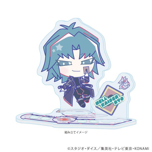 遊戲王決鬥怪獸GX Sanrio設計 亞克力立牌04/地獄凱撒亮（聯名插畫）