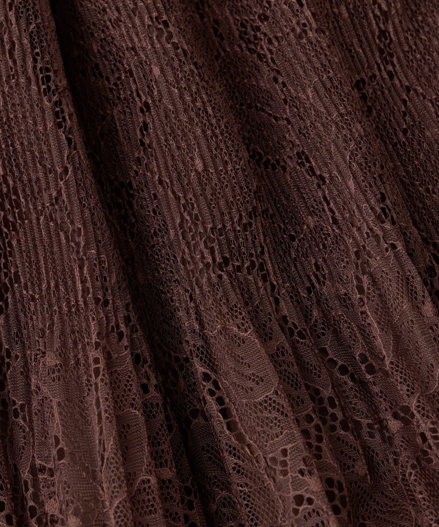 優雅氣質蕾絲百褶長裙