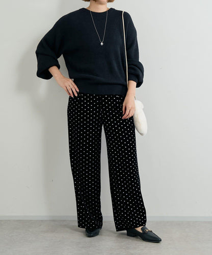 日常百搭◎仿貉子毛針織衫