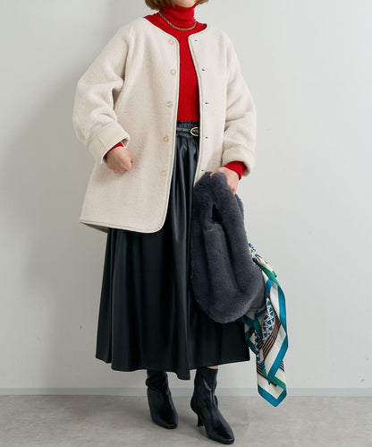 日常百搭羅紋高領衫