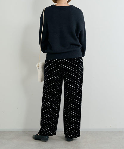 日常百搭◎仿貉子毛針織衫