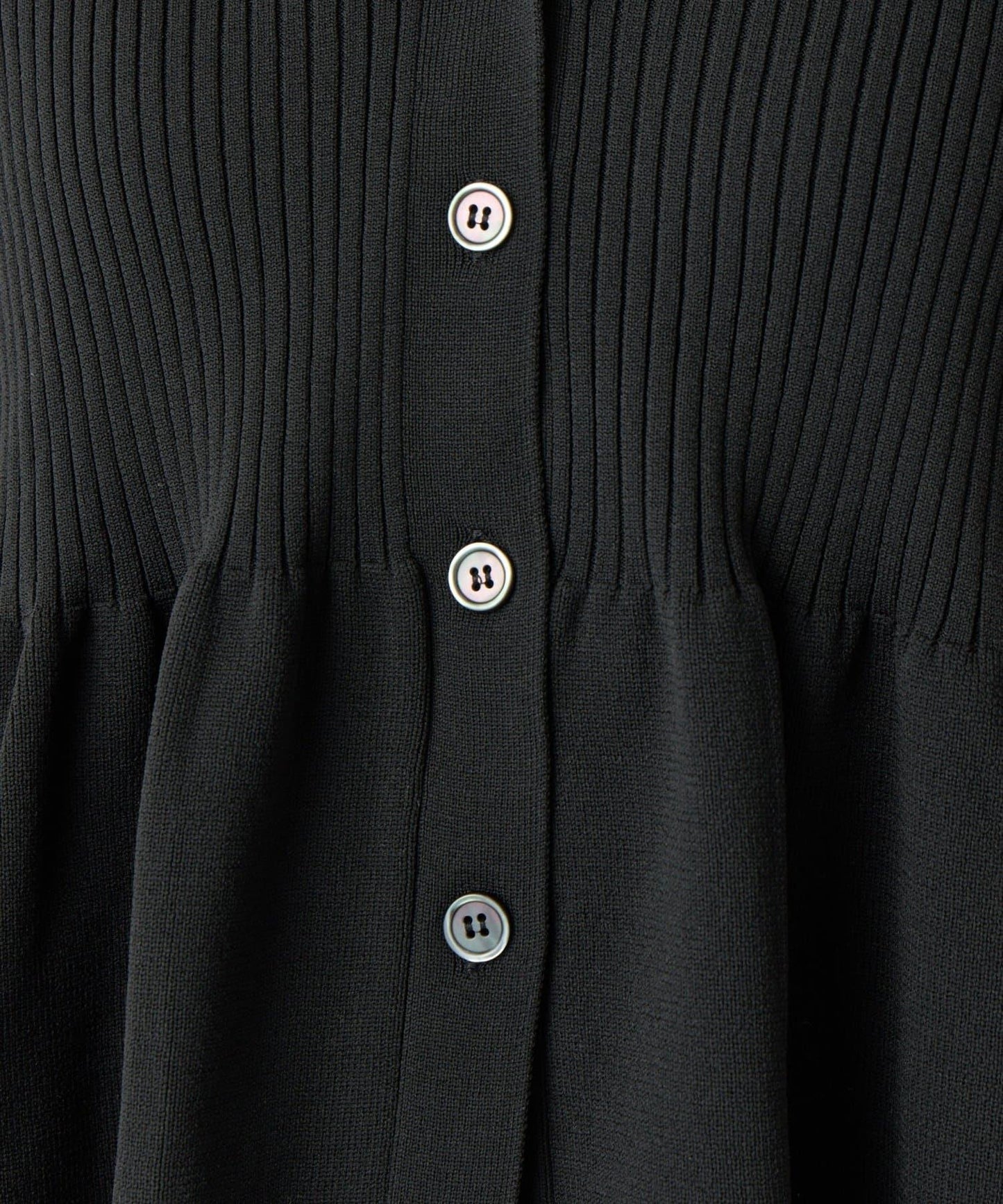 大人可愛荷葉邊針織開衫