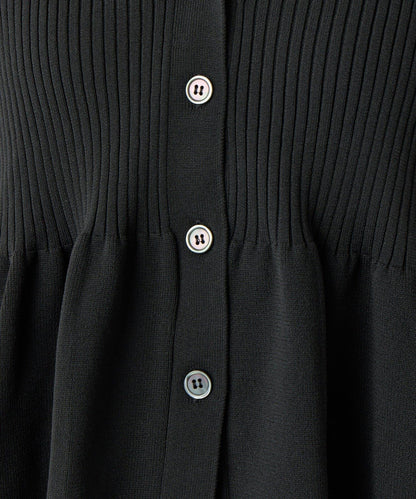 大人可愛荷葉邊針織開衫