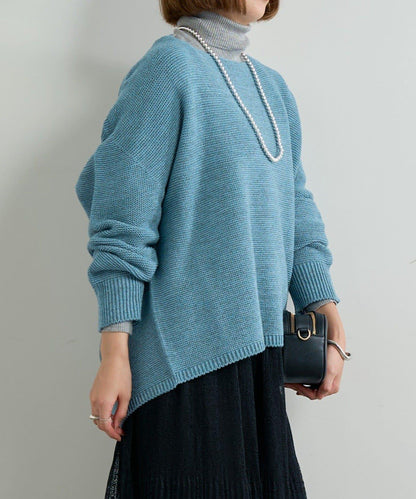 日常百搭羅紋高領衫