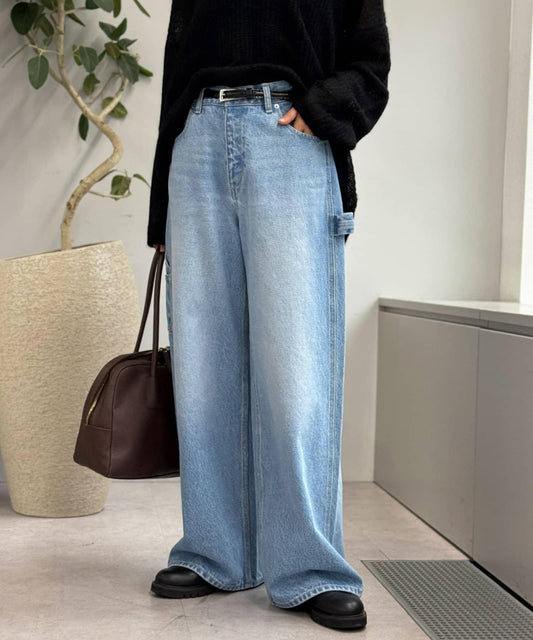 RIVE DROITE 寬鬆工裝牛仔褲