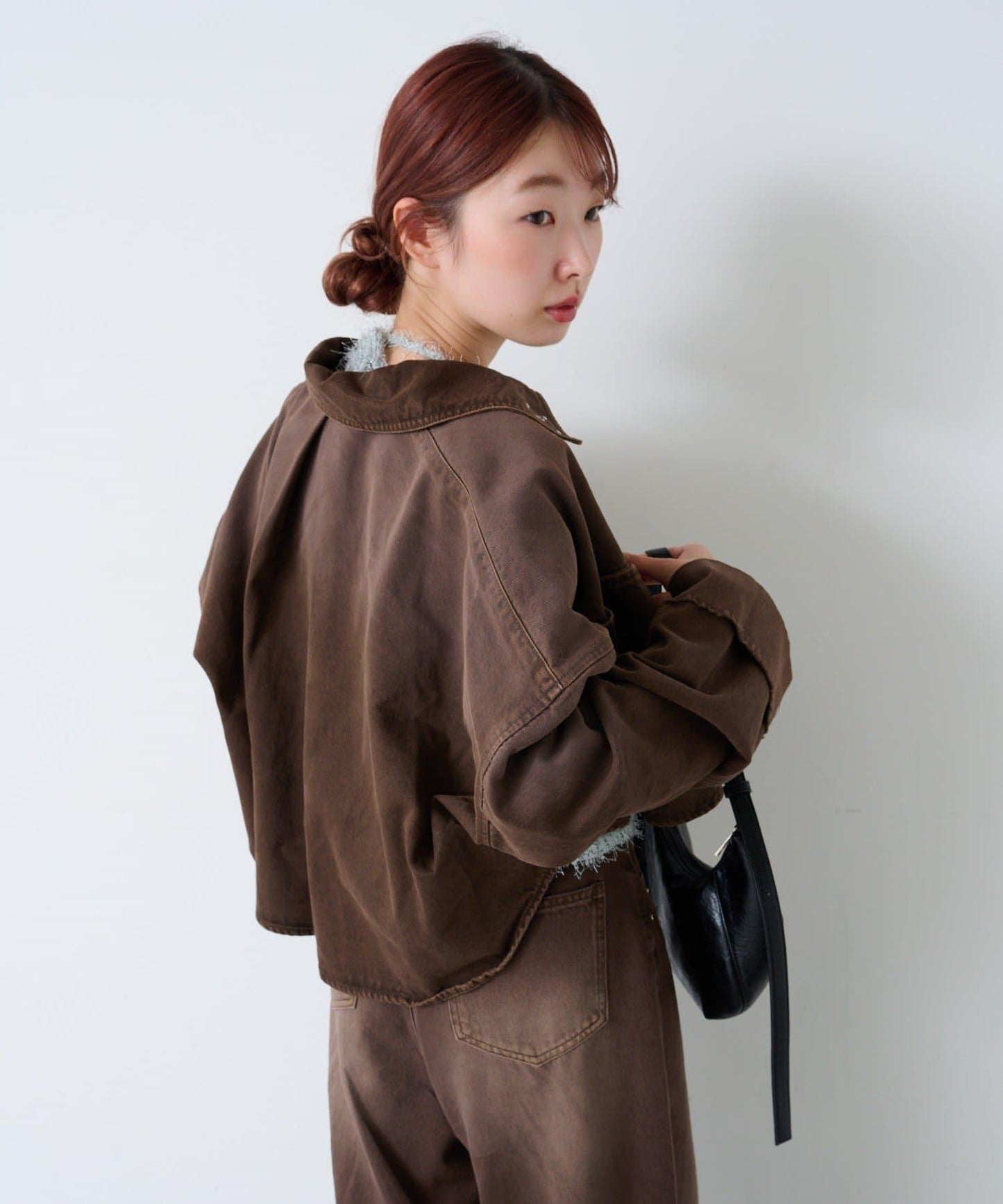 【Kastane】珠飾牛仔夾克