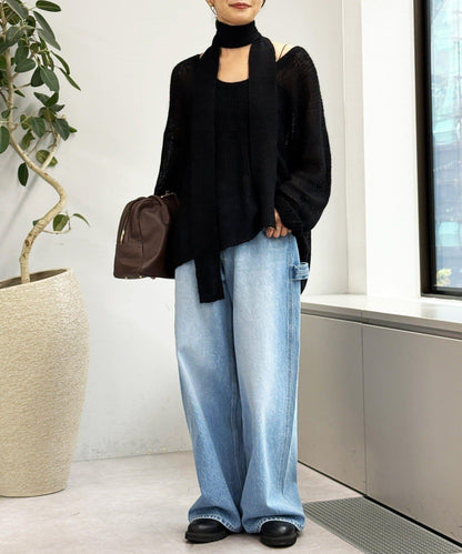 RIVE DROITE 寬鬆工裝牛仔褲