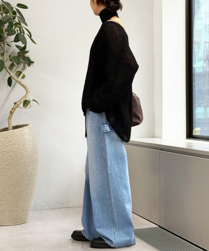 RIVE DROITE 寬鬆工裝牛仔褲