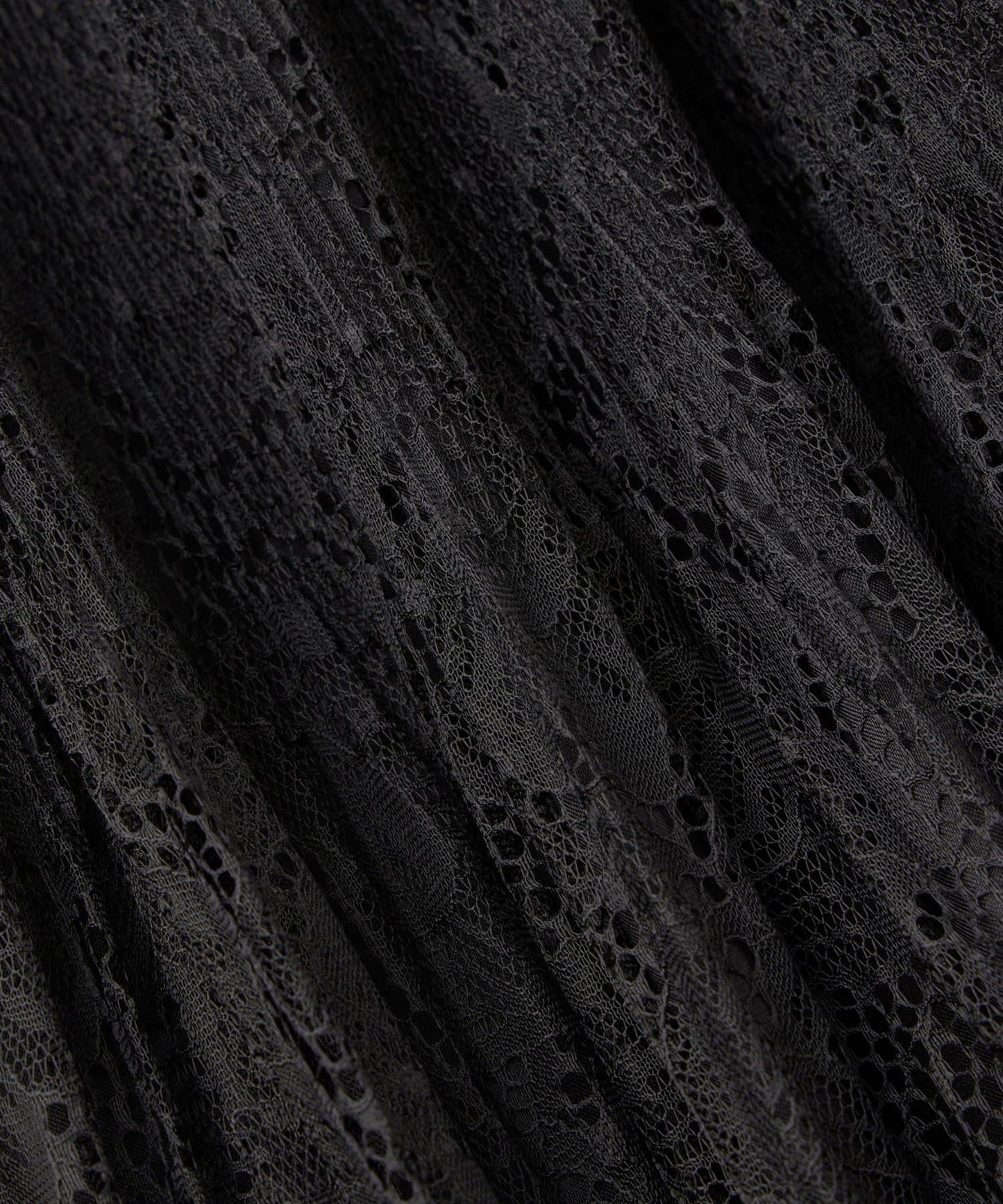 優雅氣質蕾絲百褶長裙