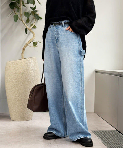 RIVE DROITE 寬鬆工裝牛仔褲