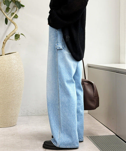 RIVE DROITE 寬鬆工裝牛仔褲