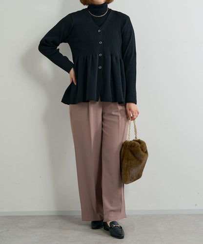 日常百搭羅紋高領衫