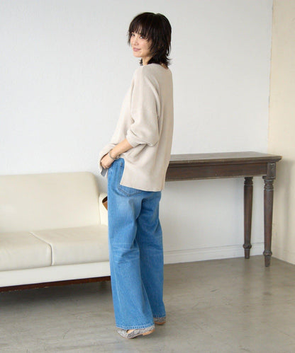 【優雅光澤】亮片毛線兩用開衫/預計11月下旬發貨