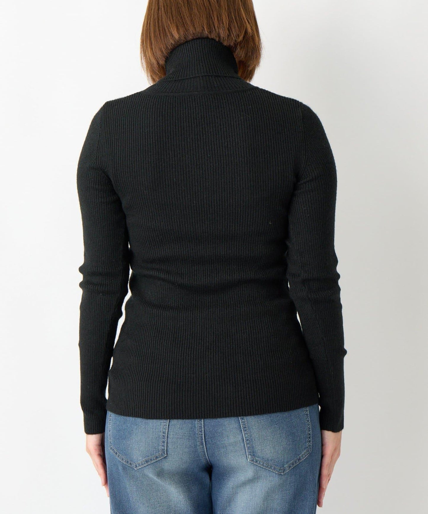 日常百搭羅紋高領衫