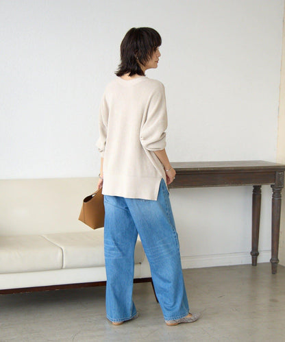 【優雅光澤】亮片毛線兩用開衫/預計11月下旬發貨