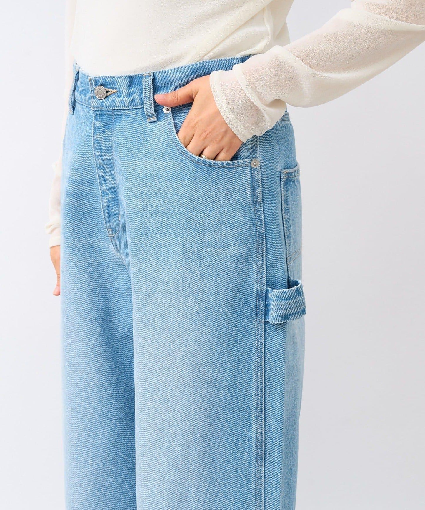 RIVE DROITE 寬鬆工裝牛仔褲