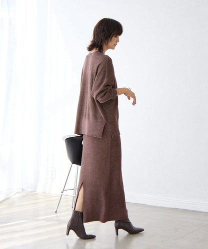 【優雅光澤】亮片毛線兩用開衫/預計11月下旬發貨