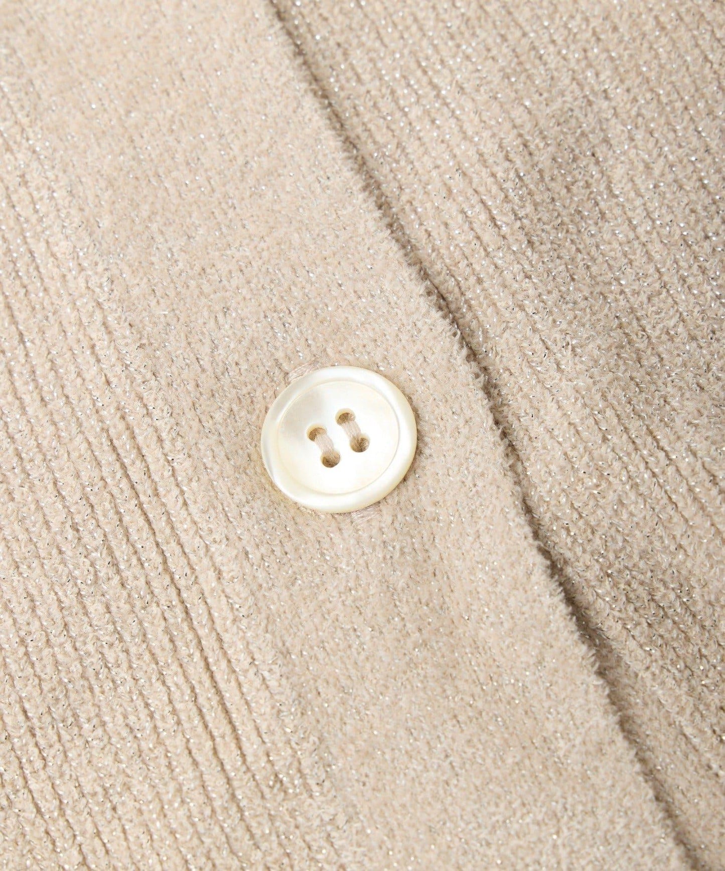 【優雅光澤】亮片毛線兩用開衫/預計11月下旬發貨