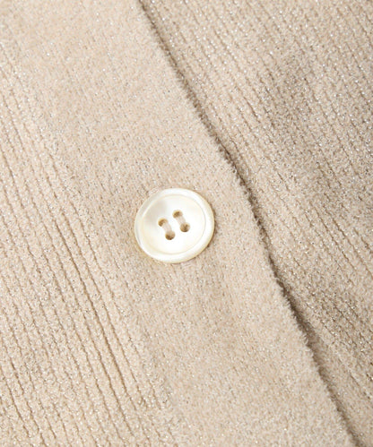 【優雅光澤】亮片毛線兩用開衫/預計11月下旬發貨