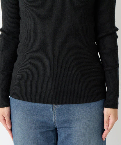 日常百搭羅紋高領衫