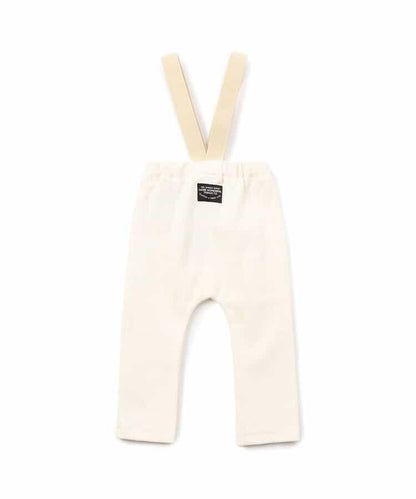 帶吊帶卡通臉圖案打底褲