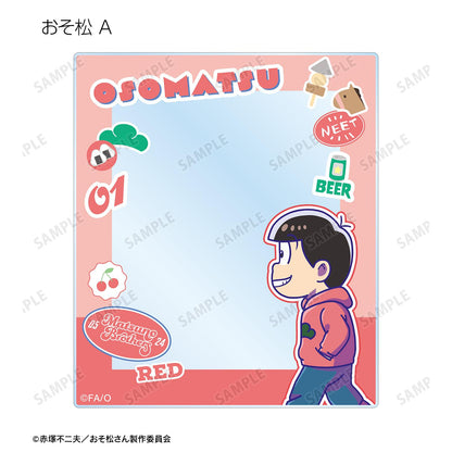 《阿松》 隨機迷你角色亞克力卡片（單品/全套BOX）【BOX／12個裝】