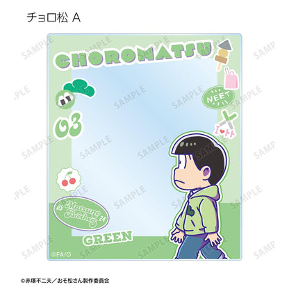 《阿松》 隨機迷你角色亞克力卡片（單品/全套BOX）【BOX／12個裝】