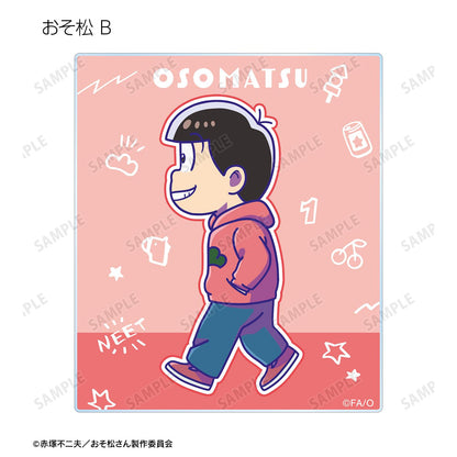 《阿松》 隨機迷你角色亞克力卡片（單品/全套BOX）【BOX／12個裝】