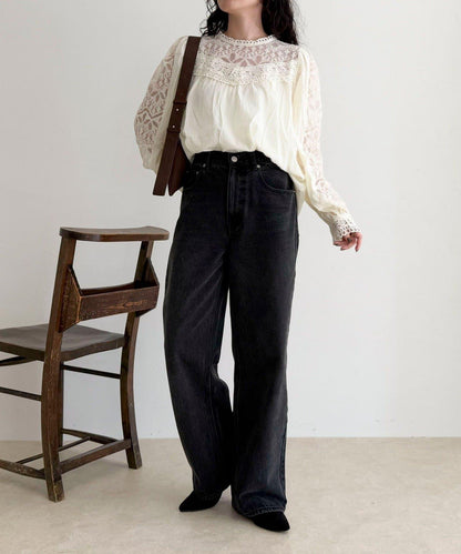 【CHOKLATE PARIS】蕾絲襯衫