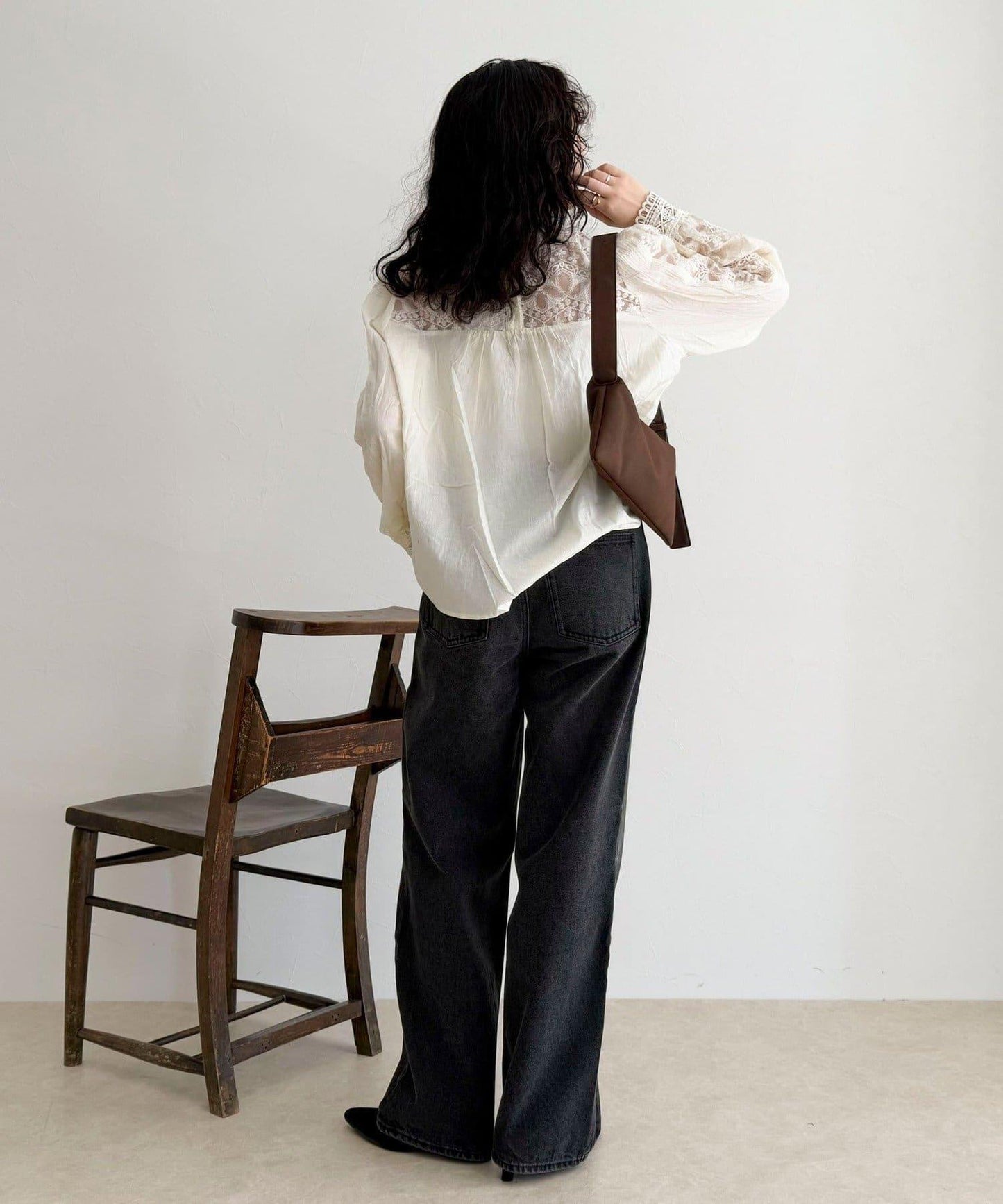 【CHOKLATE PARIS】蕾絲襯衫