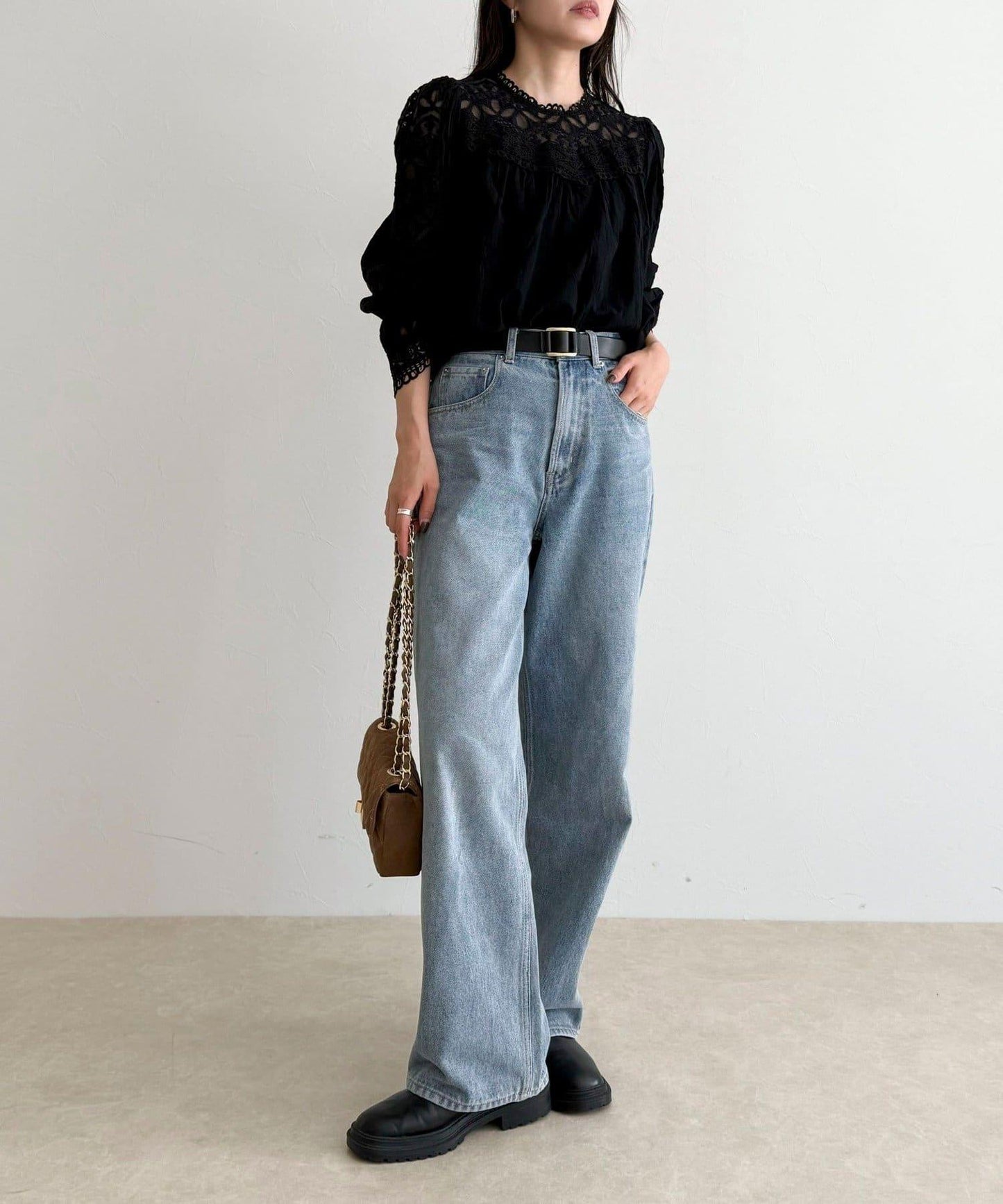 【CHOKLATE PARIS】蕾絲襯衫