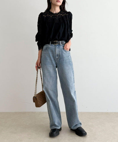 【CHOKLATE PARIS】蕾絲襯衫