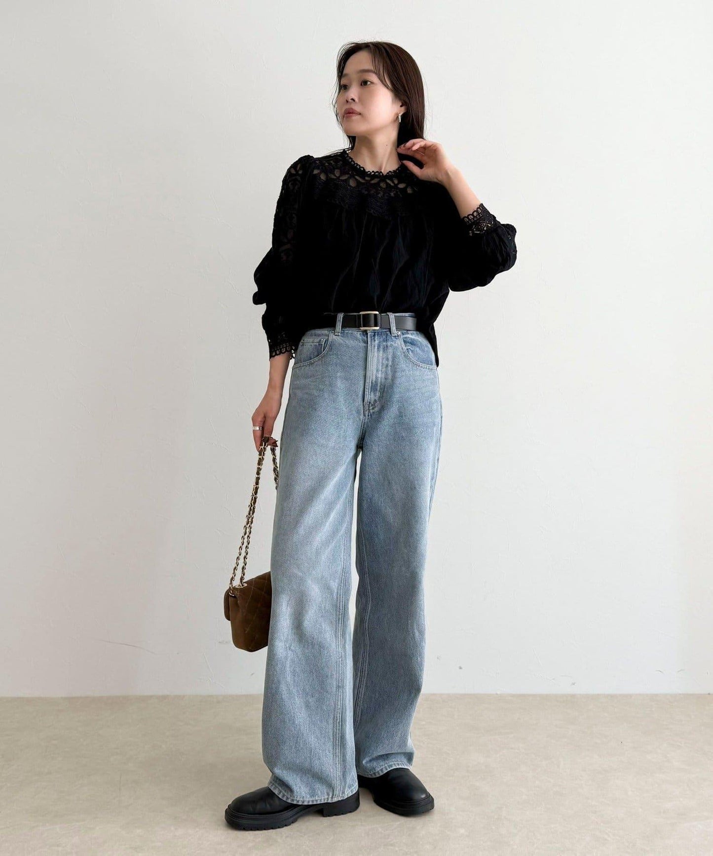 【CHOKLATE PARIS】蕾絲襯衫